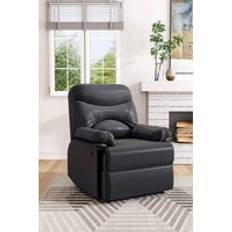 Living and Home Black Manual Armchair