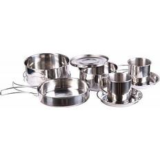 Mil-Tec Stainless Steel Cook Set 8 items