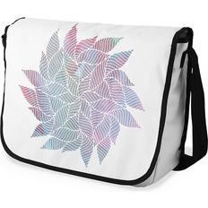 Multifärgade - Unisex Axelremsväskor Bonateks School Bag - White