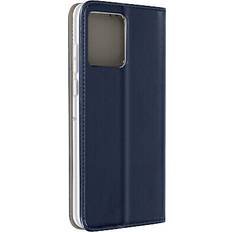 Accesorios para teléfonos móviles Avizar Funda para Motorola Edge 40 Pro Tarjetero Función Soporte Magnética Azul