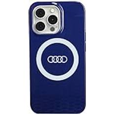 Audi iPhone 13/13 Pro Mobilskal Magsafe IML Big Logo Blå