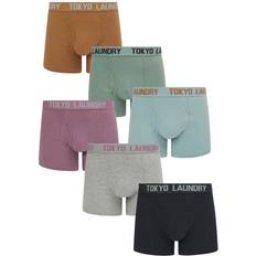 Tokyo Laundry Cotton 6-Pack Boxers Grey