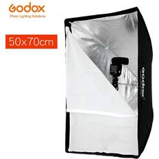 Godox Godox bærbar paraply softbox 50*70cm 20 * 27 paraplyreflektor blitsklut til speedlight
