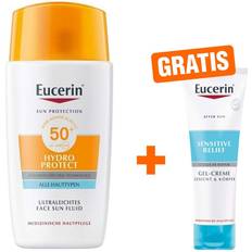 Eucerin Solskydd & Brun utan sol Eucerin Sun Hydro Protect Face Sun Fluid LSF Sensitive After 50ml