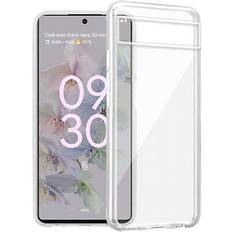 Cadorabo Case for Google PIXEL 6A Cover Transparent Protection TPU Silicone Gel