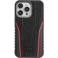 Audi Leather Hard Case for iPhone 15 Pro Max