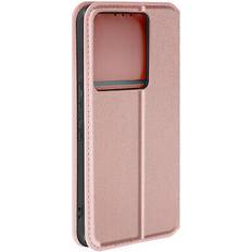 Handyzubehör Avizar classic edition kunstlederetui xiaomi redmi note 13 pro 5g, rosegold Rosa 82