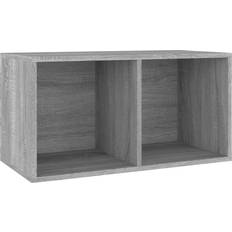 Trä Hyllsystem vidaXL Vinyl Grey Sonama Hyllsystem 71x36cm
