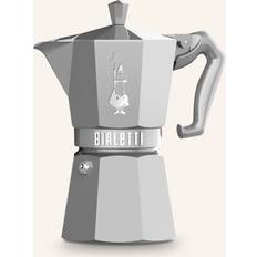 Coffee Makers Bialetti Espressokocher MOKA EXCLUSIVE SILBER