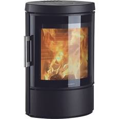 125.0 mm Brændeovne Hwam 3110M Black with Glass Door