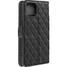 Handyhüllen Avizar Geo Collection Wallet Case Series iPhone 15 Smartphone Hülle, Schwarz