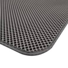 Husdjur Grandado Bac à Litière Pliable Pour Chat 46 x 60 cm - Gris