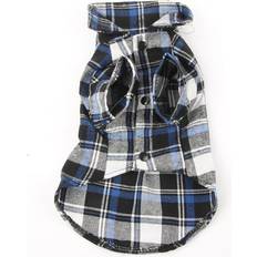 Husdjur Basta Beste Plaid Hond Kleding Shirts M