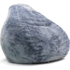 Gray Bean Bags Big Joe Lotus Teardrop Stone Bean Bag