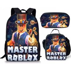 Roblox backpack three piece printed schoolbag Style C19 Not/Specified