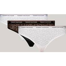 Tommy Hilfiger Trosor Tommy Hilfiger 3-Pack Premium Essential Floral Lace Briefs BLACK/WHITE/LIGHT PINK