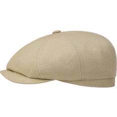 Stetson MJM Hatteras Flatcap, Beige/Grey