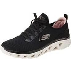 Skechers Dame Sko Skechers female Freizeit Schnürer schwarz