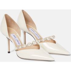 39 - Weiß Pumps Jimmy Choo Aurelie Latte/White