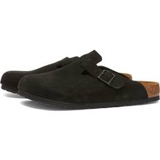 Birkenstock Boston SFB Black Suede