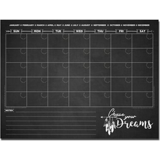 Black Whiteboards Bungalow Rose Chase Your Dreams Wall Mounted Dry