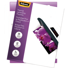 Lamination Films Fellowes Thermal Laminating Pouches Image Last Jam Free 25-pack