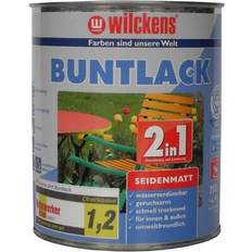 Malerfarbe Wilckens buntlack 2in1 seidenmatt, ral 7016, anthrazitgrau 0.75L