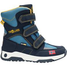 Kinderschuhe Trollkids Kid's Lofoten Winter Boots Vinterskor Färg blå