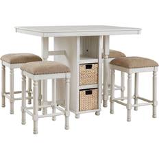 Dining Sets Signature Design ‎D623-223 Whitewash Dining Set 32x45" 5