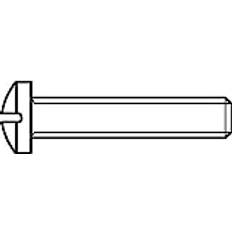 Toolcraft 827126 Skruv M2 galvaniskt förzinkad 100st