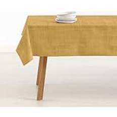Yellow Tablecloths Belum Mustard Color Liso 300 x 155 cm Tablecloth Yellow