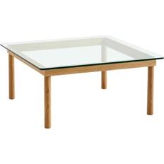 Hay Kofi Transparent/Based Lacquered Oak Coffee Table 80x80cm