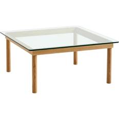 Ek - Transparent Soffbord Hay Kofi Transparent/Based Lacquered Oak Soffbord 80x80cm