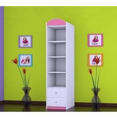 Pink Wardrobes Isabelle & Max Geoffrey 1 Door Wardrobe