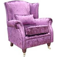 Purple Armchairs Purple Wing Shimmer Armchair