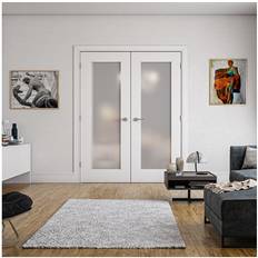 Doors Deanta Primed Denver Obscure Interior Door (x198.1cm)