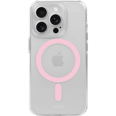 Holdit Phone Case MagSafe Pink/Transparent iPhone 15 Pro Max