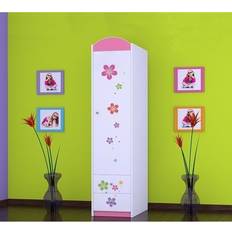 Doors - Pink Wardrobes Isabelle & Max Rider 1 Door Wardrobe