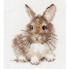 Yarn & Needlework Supplies Alisa Rabbit 0-170 Counted Cross-Stitch Kit