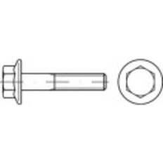 Byggmaterial Toolcraft 139735 Sexkantsskruvar 6921 galvaniskt förzinkad 200