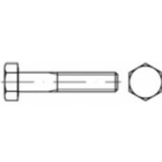 Byggmaterial Toolcraft TO-5401044 Sexkantsskruvar M8 Yttersexkant ISO 4014 galvaniskt förzinkad
