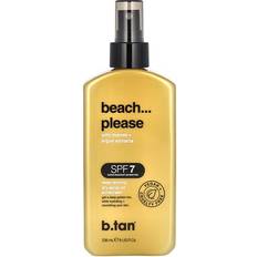 b.tan Beach...Please, Dry Spray Oil Sunscreen, SPF 7, Deep Tanning, 236
