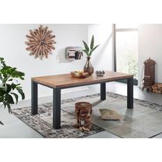 Massivmoebel24 Wildeiche 220x100x76 VILLANDERS Esstisch