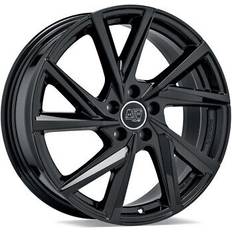 MSW 80/5 Alloy Wheels In Gloss Black Set Of 4 16 x 6.5 Inch ET41 5x112 PCD