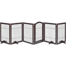 Unipaws Extra Wide 6 Panels Dog Gate, 144"