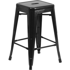 Ebern Designs Black Stools Ebern Designs Nieva Bar & Seating Stool