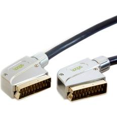 Cables Loops 10m SCART Plug Cable GOLD PRO QUALITY & Video DVD RGB Lead