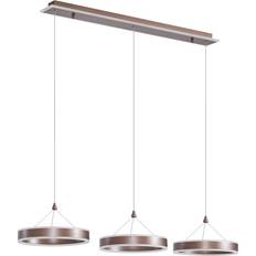 Lucande Kolo 3 LED Iced Coffee Pendant Lamp
