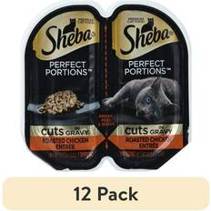 Sheba Pets Sheba pack Sheba Perfect Portions Roasted Chicken Cuts In Gravy Entrée