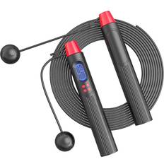 Steel Fitness Jumping Rope HKHBJS Jump Rope With Counter, Cordless Weighted Jump Rope, Adjustable For Fitness,sports Training